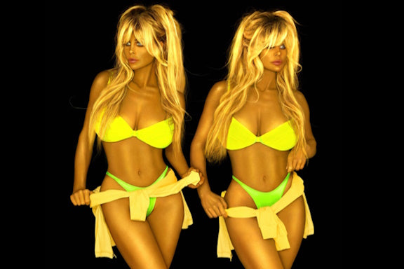 Barbi Twins - Glossy Borderless Photo - Art Photo - ID#0008