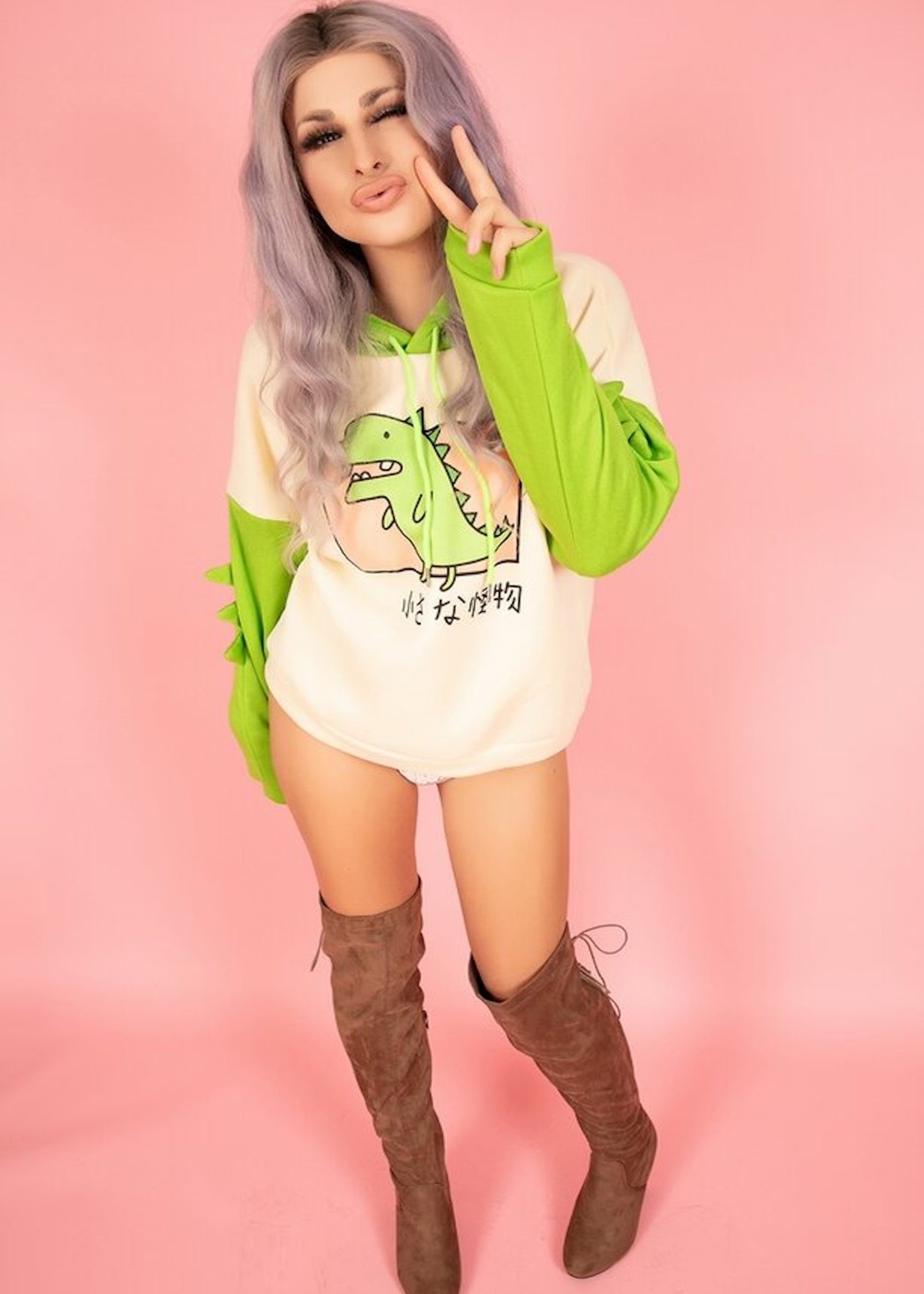 Bailey Jay - Glossy Borderless Photo - Transgender model - ID#0021