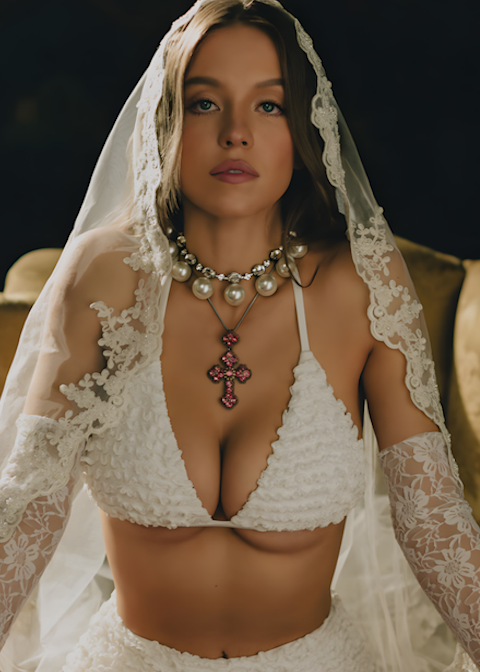 Sydney Sweeney - Glossy Borderless Photo - Celebrity Art Print - ID#0009
